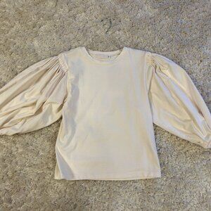 Moussy Vintage Balloon Sleeve Top, Small